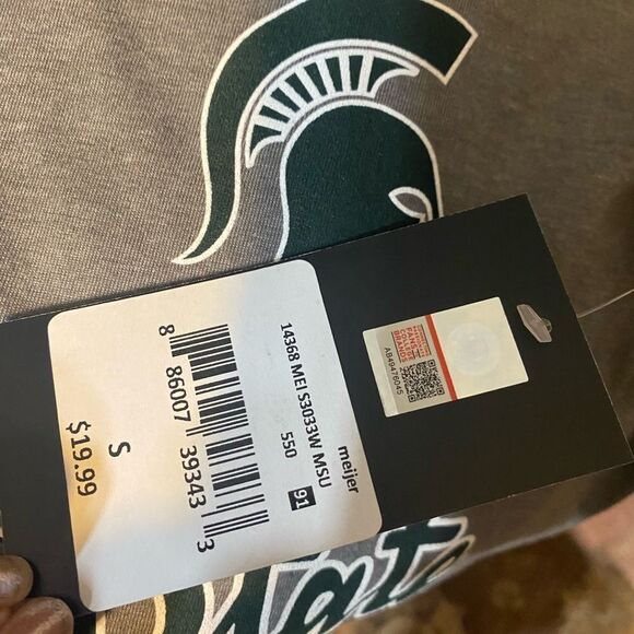 NWT Michigan State V-Neck T Shirts szs S-3XL - Picture 3 of 9